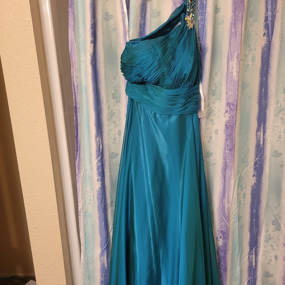 Aqua dress